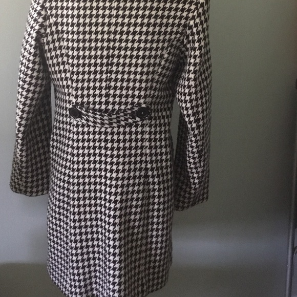 Houndstooth Pea coat - Picture 3 of 5
